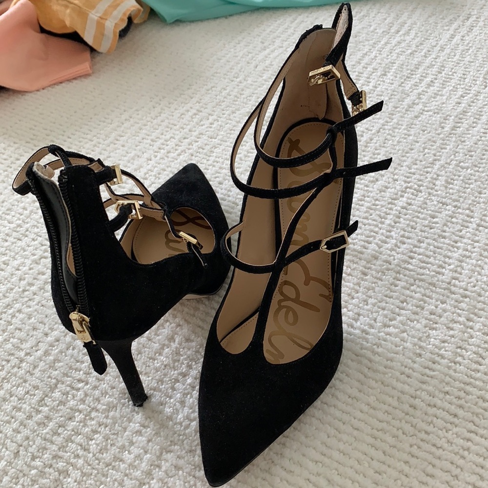sam edelman black heels size 8.5